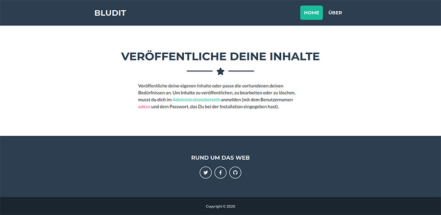 Bludit Theme Freelancer
